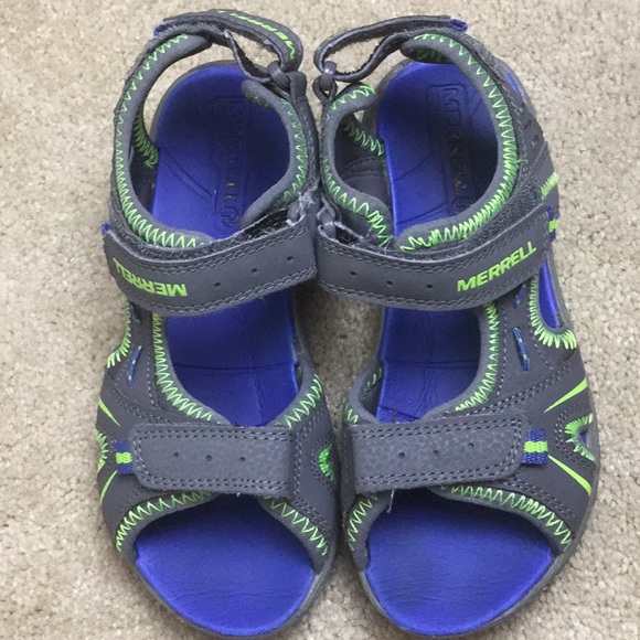 merrell boys sandals